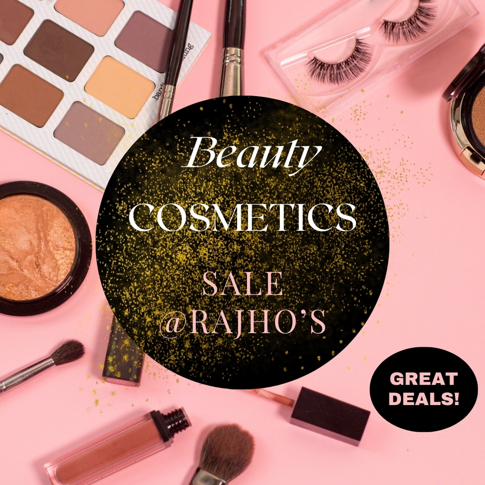 Beauty Cosmetics Set - Pink and Gold